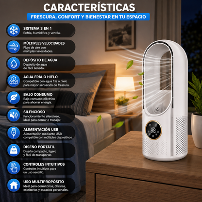Aire Acondicionado Portatil Ventilador