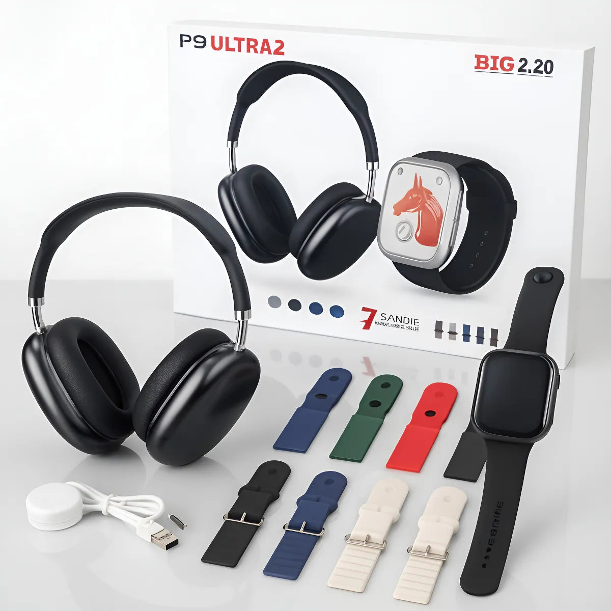 PACK POWER P9 ULTRA 2+SMARTWATCH BIG 2.20