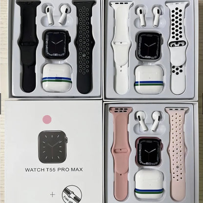 PACK SMARTWATCH+ AURICULARES T55 PRO MAX