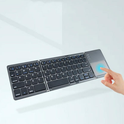TECLADO BLUETOOTH PLEGABLE METÁLICO