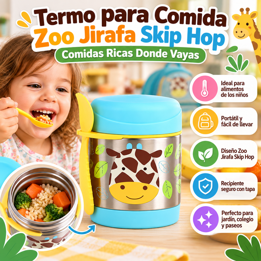 🦒 TERMO PARA COMIDA ZOO JIRAFA SKIP HOP