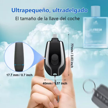 LLAVERO POWER CHARGER CARGADOR DE CELULAR