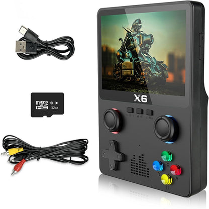 CONSOLA PORTÁTIL VIDEOJUEGOS RETRO x6