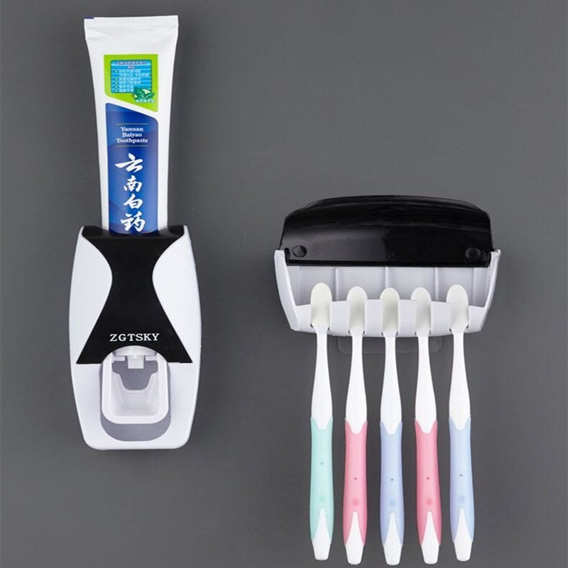 Dispensador de pasta de dientes automático