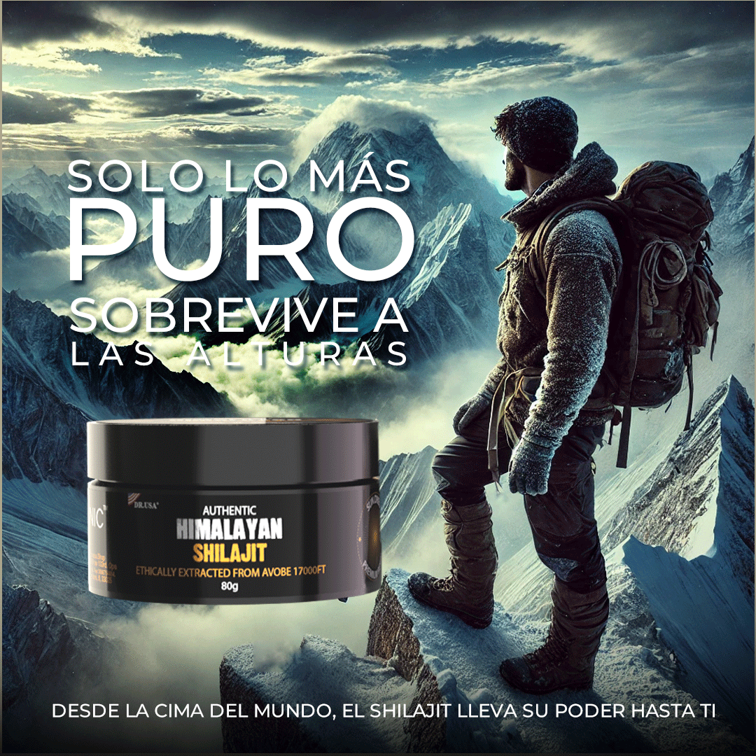 SHILAJIT DEL HIMALAYA NUTROTONIC® Orgánica Secada al Sol