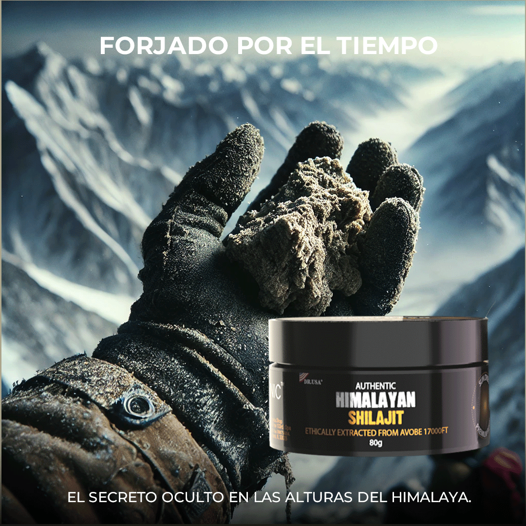 SHILAJIT DEL HIMALAYA NUTROTONIC® Orgánica Secada al Sol