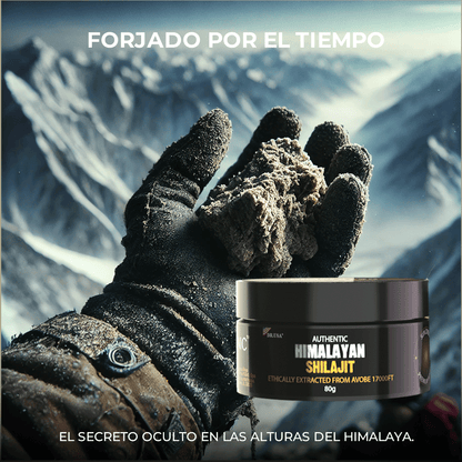 SHILAJIT DEL HIMALAYA NUTROTONIC® Orgánica Secada al Sol