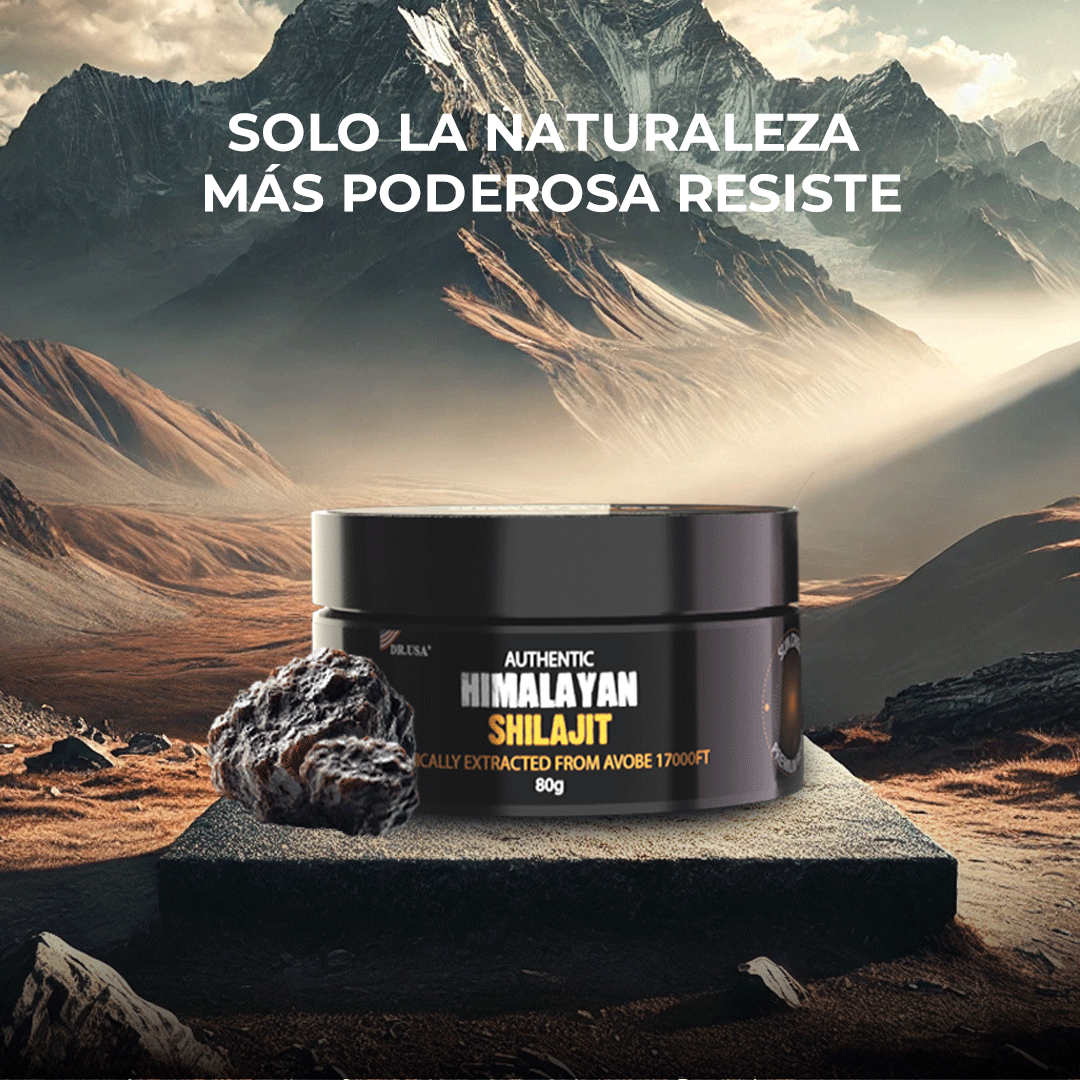 SHILAJIT DEL HIMALAYA NUTROTONIC® Orgánica Secada al Sol