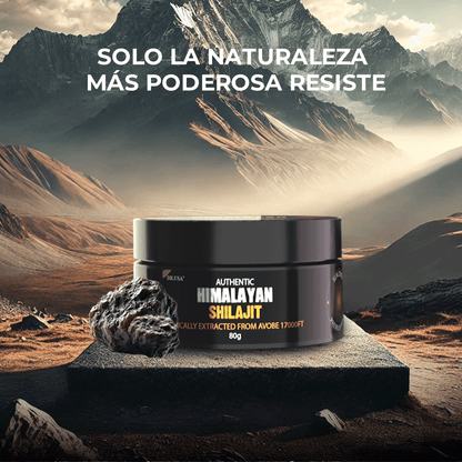 SHILAJIT DEL HIMALAYA NUTROTONIC® Orgánica Secada al Sol