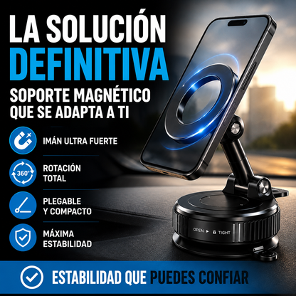 Soporte magnético celular Premium Rotativo multi propósito+ ENVÍO GRATIS 🚚
