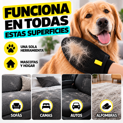 Pack 3 Guantes Quita Pelos PetClean™ (1 Unidad)