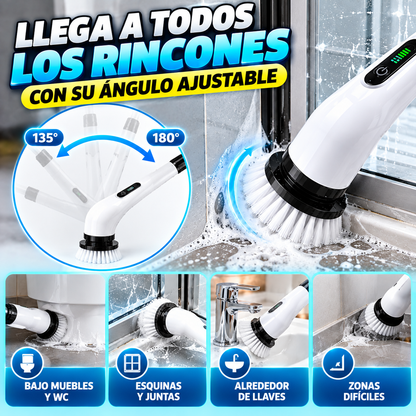 Cepillo de limpieza eléctrico multifuncional