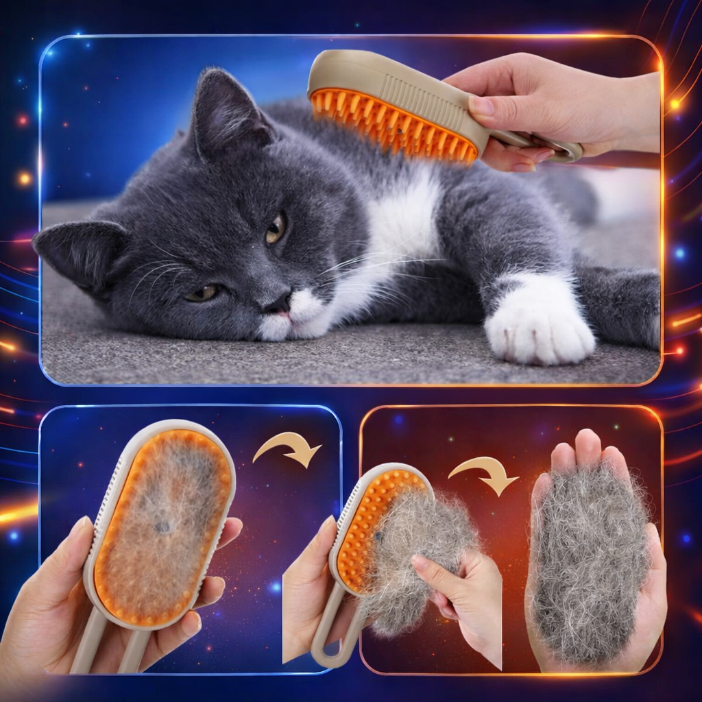 💫 ✨Cepillo de vapor para Mascotas-Spa para tu amigo peludo💫 ✨+ ENVÍO GRATIS 🚚