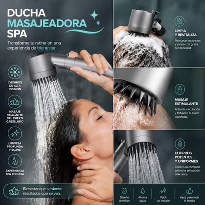 DUCHA MASAJEADORA SPA + ENVÍO GRATIS 🚚