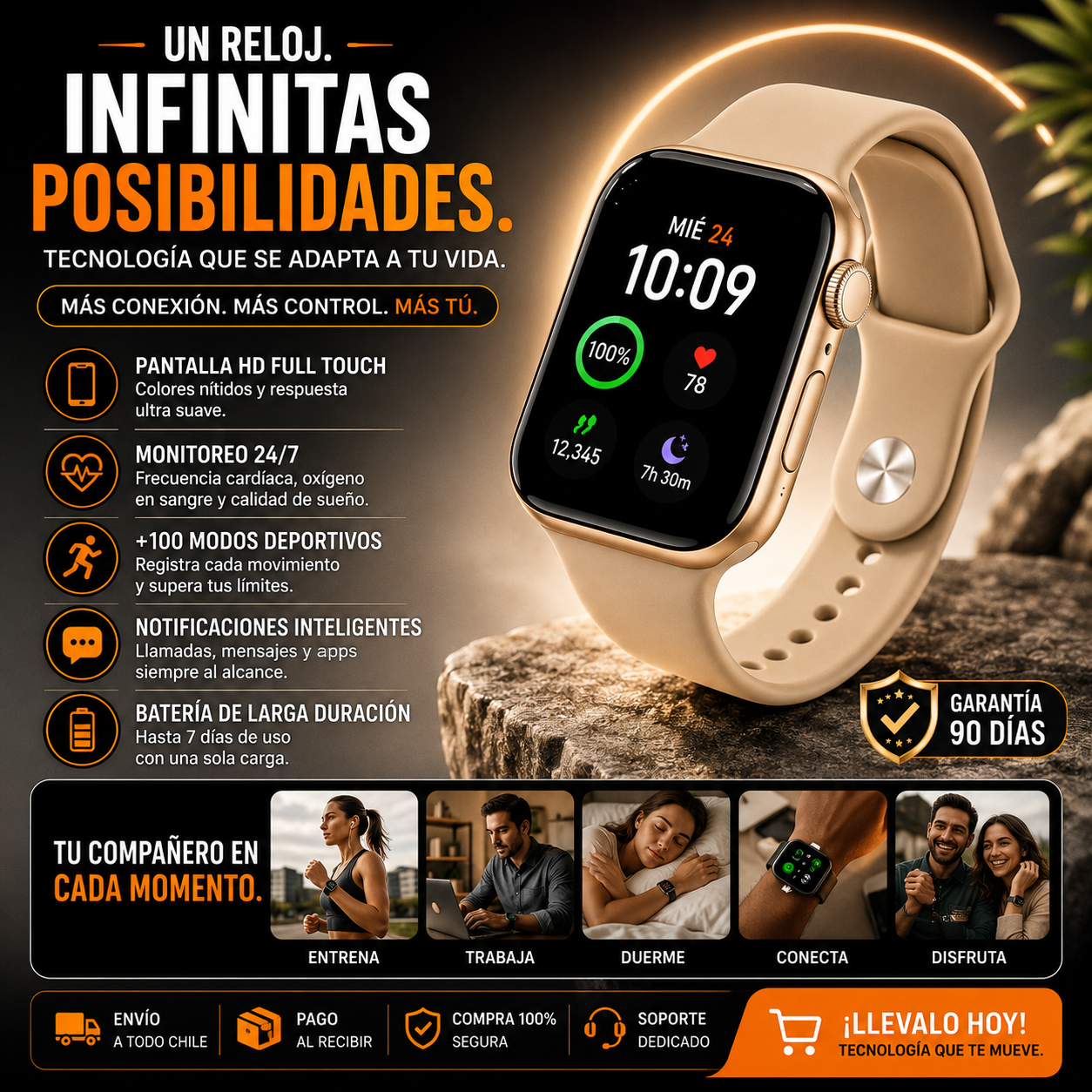 Apple Watch Serie 10 OEM-Envío gratis