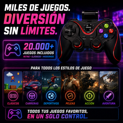 Control Gamer Bluetooth para celular