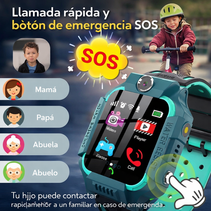 Smartwatch T55 para niños-Conectados y seguros en todo momento