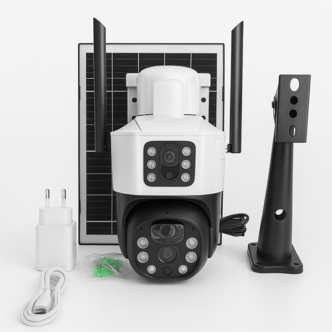 Cámara Solar 4MP Exterior WiFi