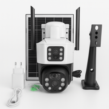 Cámara Solar 4MP Exterior WiFi