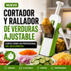 Cortador-Rallador Frutas y Vegetales+ ENVÍO GRATIS 🚚