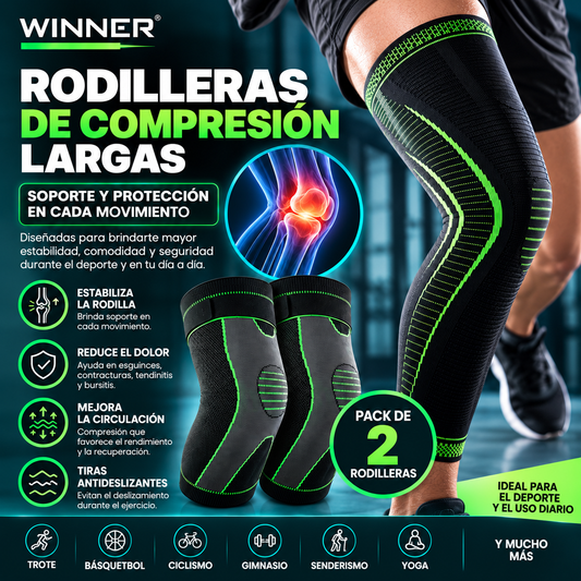 Pack de 2 Rodilleras de Compresión Winner