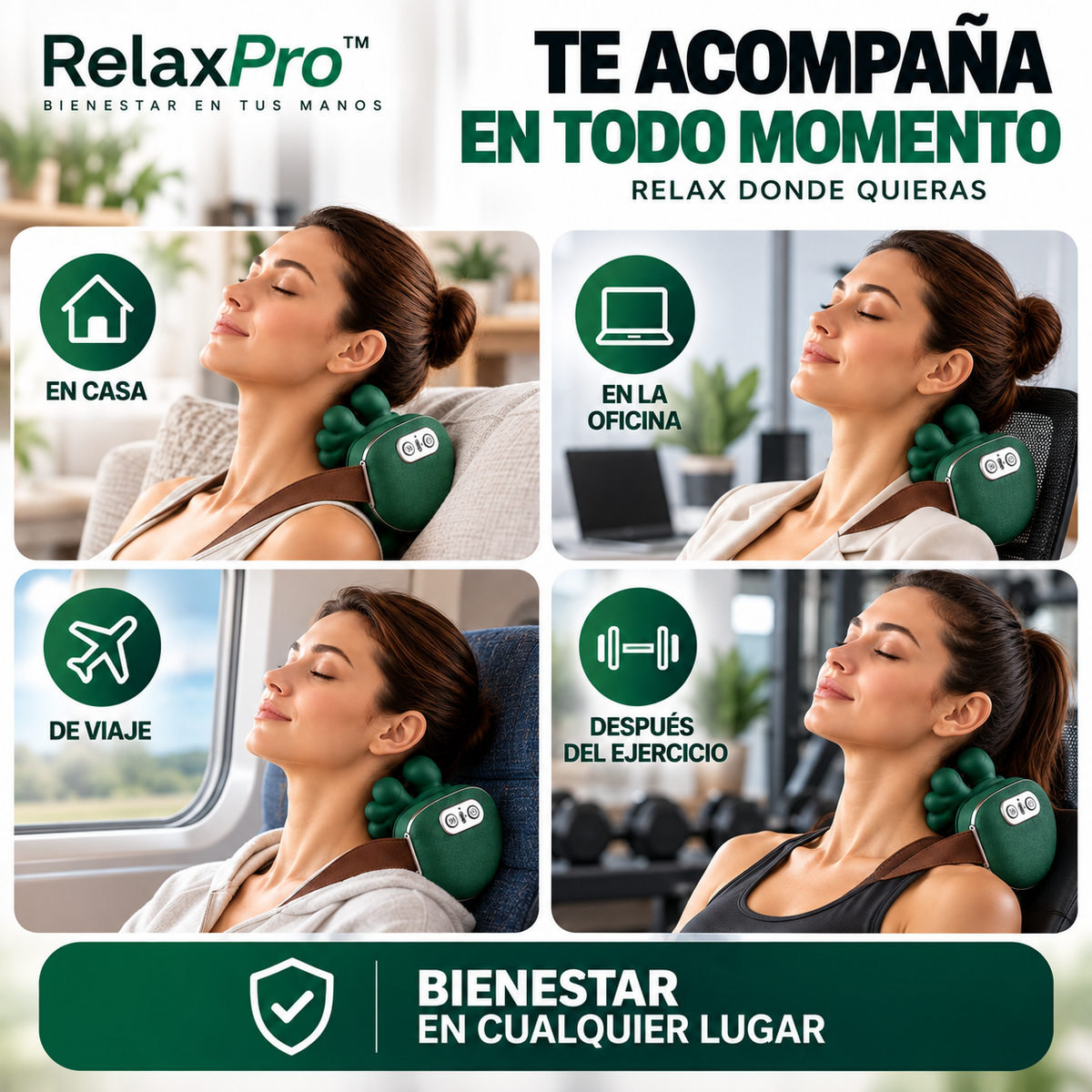 Masajeador de cuello y hombros