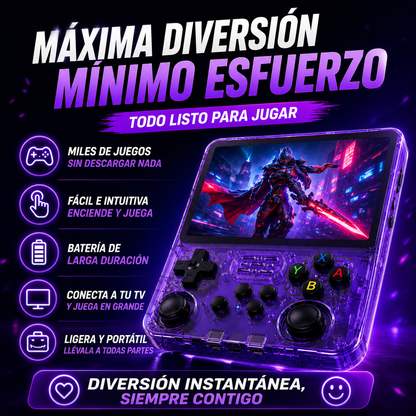 Consola R36S +15.000 Juegos Retro+ ENVÍO GRATIS 🚚