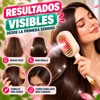 Cepillo Desenredador Capilar Vapor
