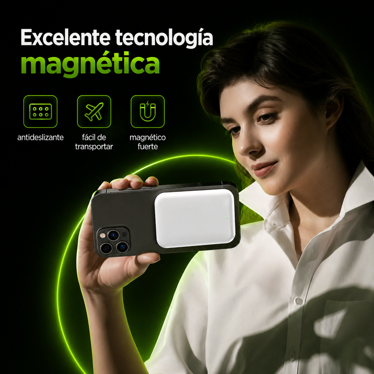 Batería Magsafe para productos Apple/Android-Energía sin límites + ENVÍO GRATIS 🚚