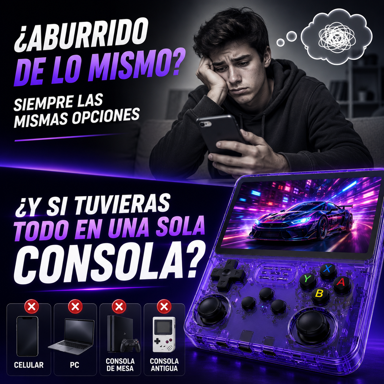 Consola R36S +15.000 Juegos Retro+ ENVÍO GRATIS 🚚