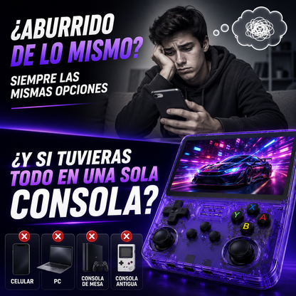 Consola R36S +15.000 Juegos Retro+ ENVÍO GRATIS 🚚