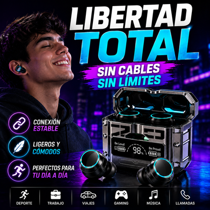 Audífonos Inalámbricos M25 TWS+ENVÍO GRATIS
