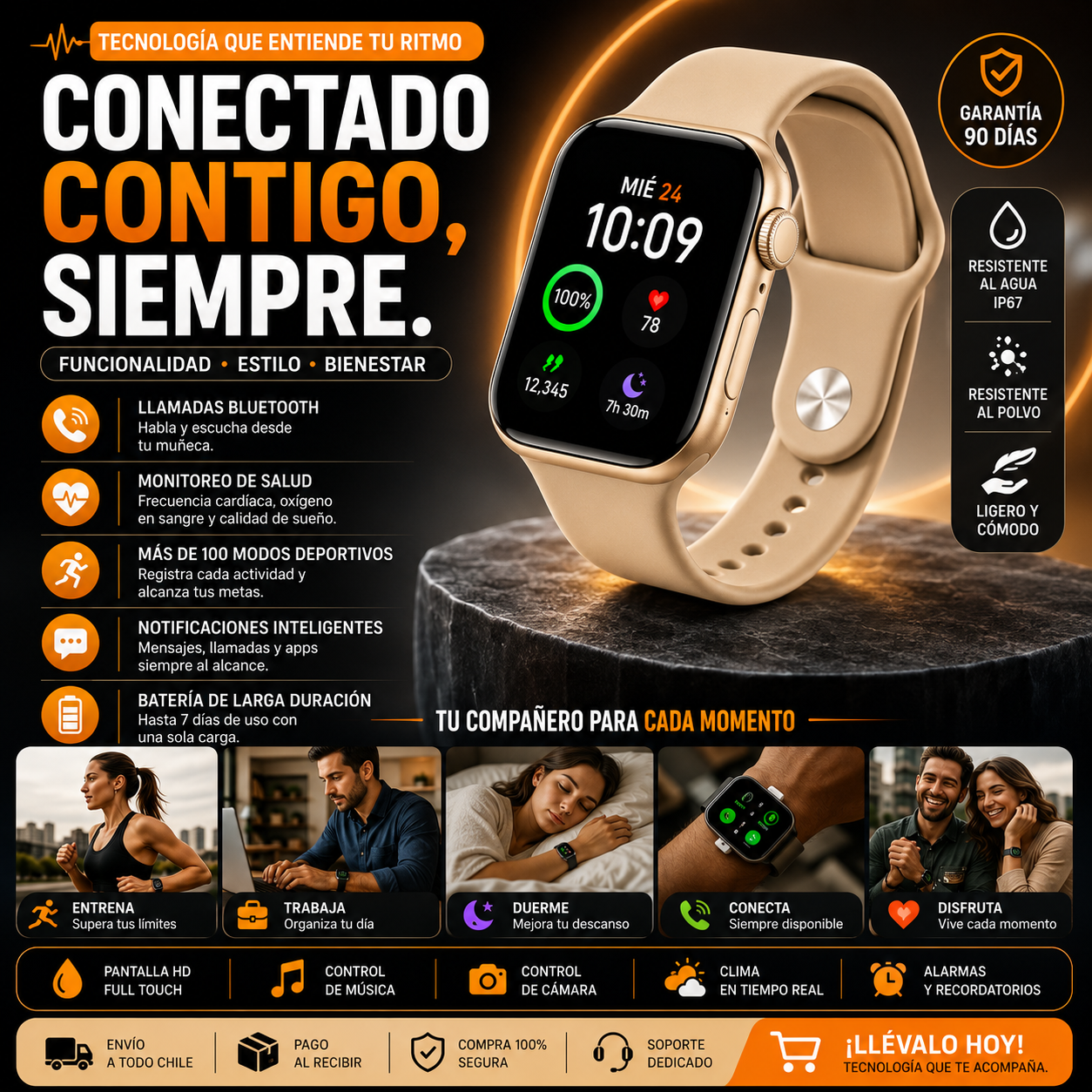 Apple Watch Serie 10 OEM-Envío gratis