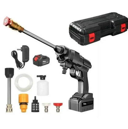 HIDROLAVADORA CON 2 BATERÍAS Y ACCESORIOS