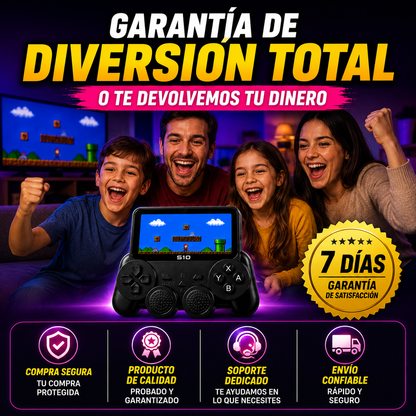 Consola Juegos Retro S10-520 Juegos+ ENVÍO GRATIS 🚚