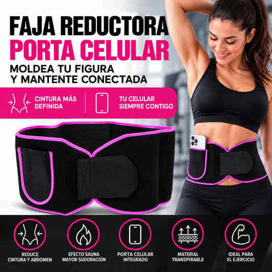 Faja Reductora porta celular