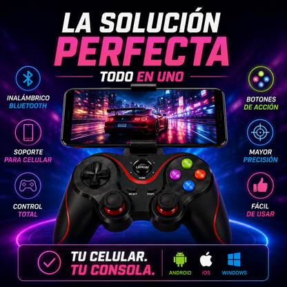 Control Gamer Bluetooth para celular