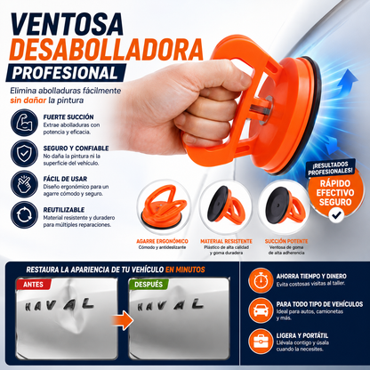 Ventosa Desabolladura Grande Para Auto