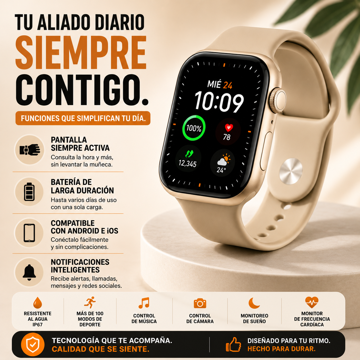 Apple Watch Serie 10 OEM-Envío gratis