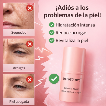 BALSAMO FACIAL HIDRATANTE ANTIARRUGAS ROSETIMES®