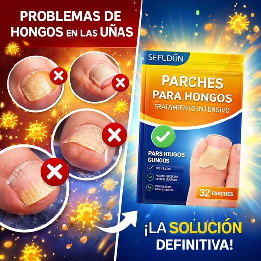 Parche Antihongos para Uñas y Pies – Sobre Azul