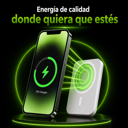 Batería Magsafe para productos Apple/Android-Energía sin límites + ENVÍO GRATIS 🚚