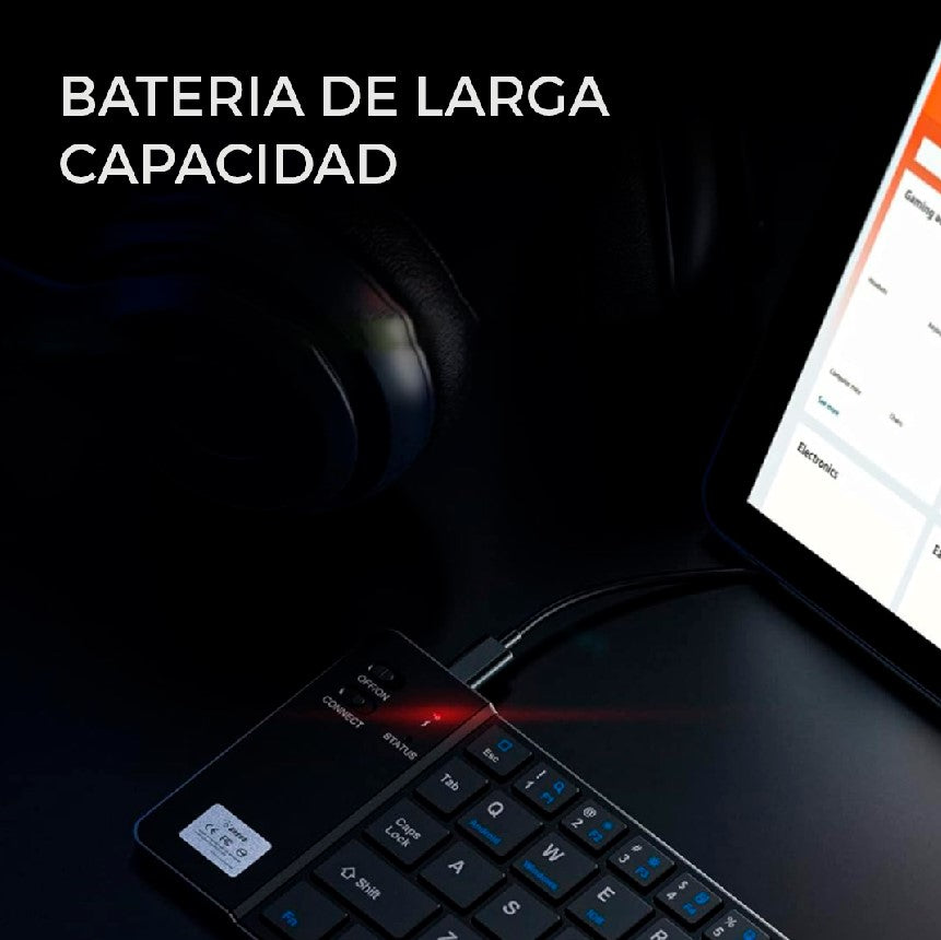 TECLADO BLUETOOTH PLEGABLE