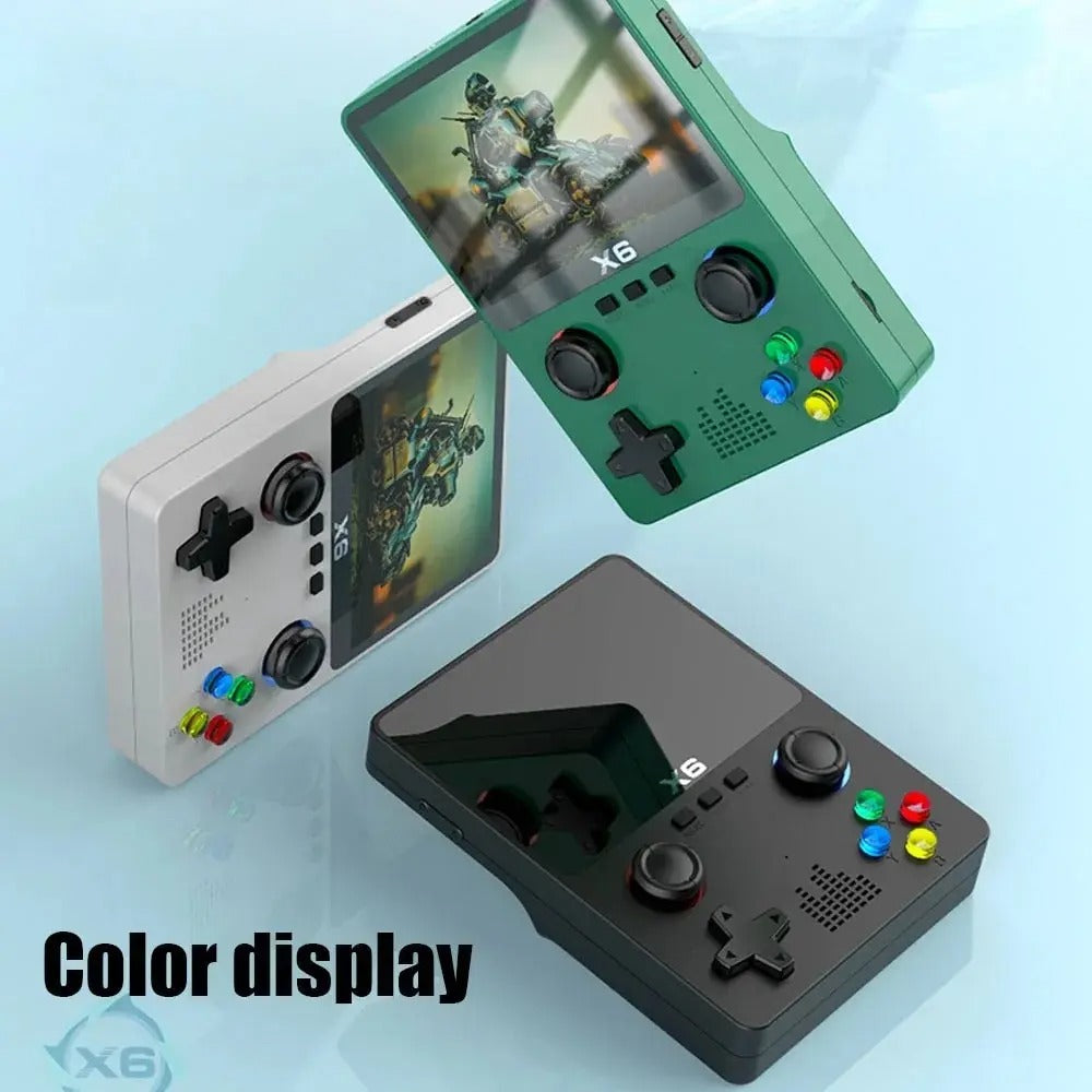 CONSOLA PORTÁTIL VIDEOJUEGOS RETRO x6