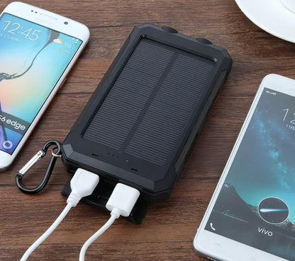 POWER BANK CON CARGA SOLAR
