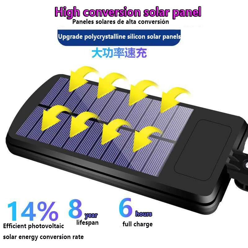 Pack 4 Focos Solares LumiGuard™💡🔋
