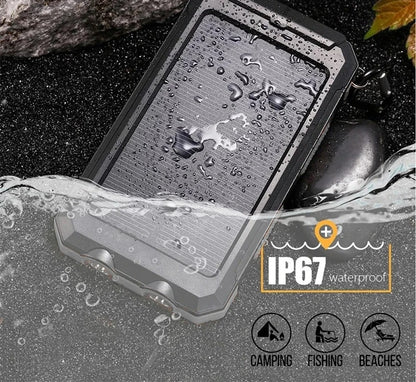POWER BANK CON CARGA SOLAR