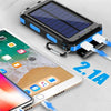 POWER BANK CON CARGA SOLAR