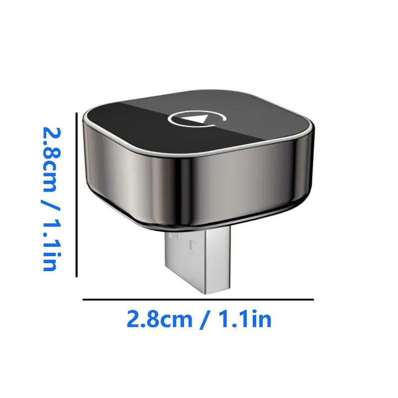 🔗 Adaptador Inalámbrico CarPlay / Android Auto USB – Plug & Play