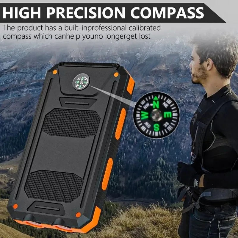 POWER BANK CON CARGA SOLAR